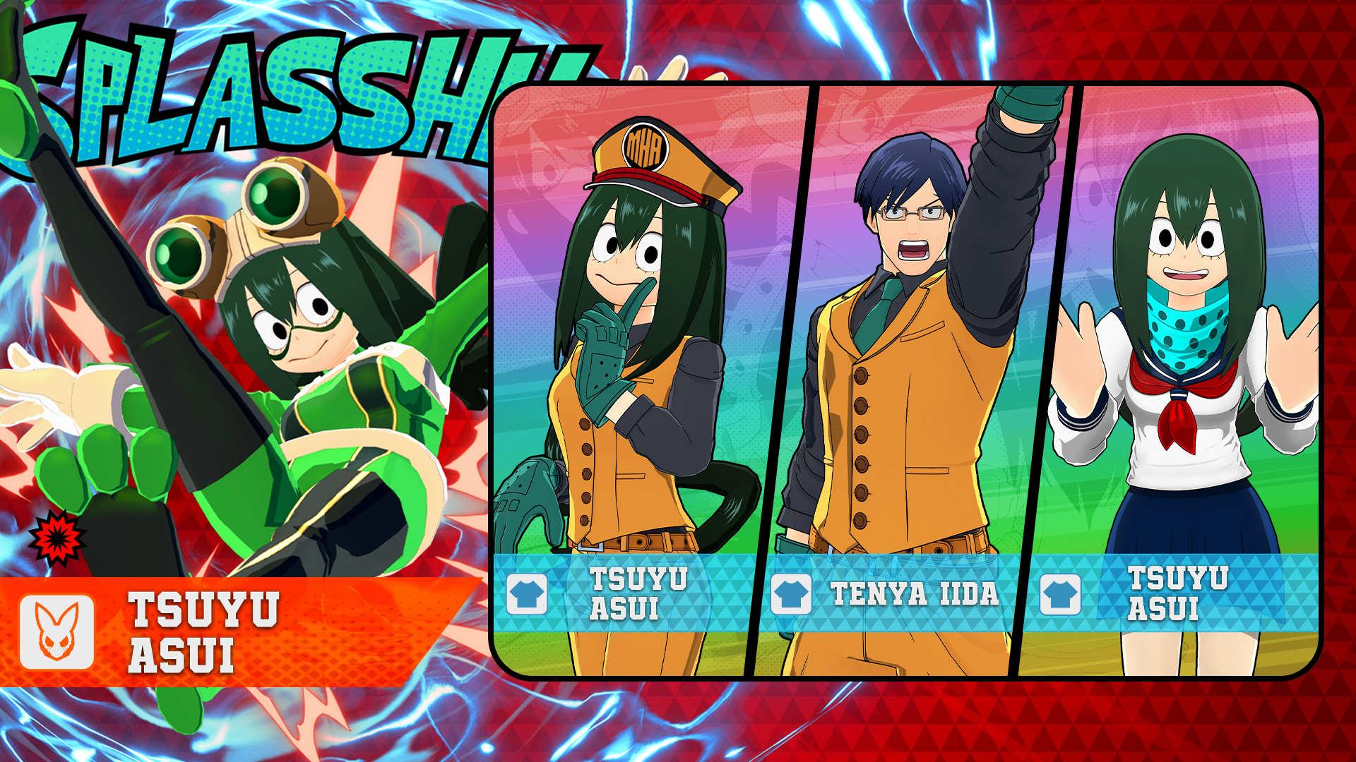 Derzeit läuft „Charakter-Überraschung (S18): Alternativ – Tsuyu Asui“!